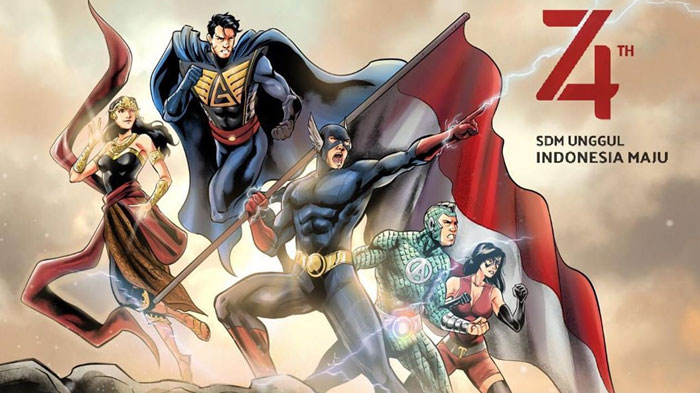 Daftar Pemeran dan Superhero Jagat Sinema Bumi Langit dari Gundala, Sri Asih, Ghodam hingga Aquanus