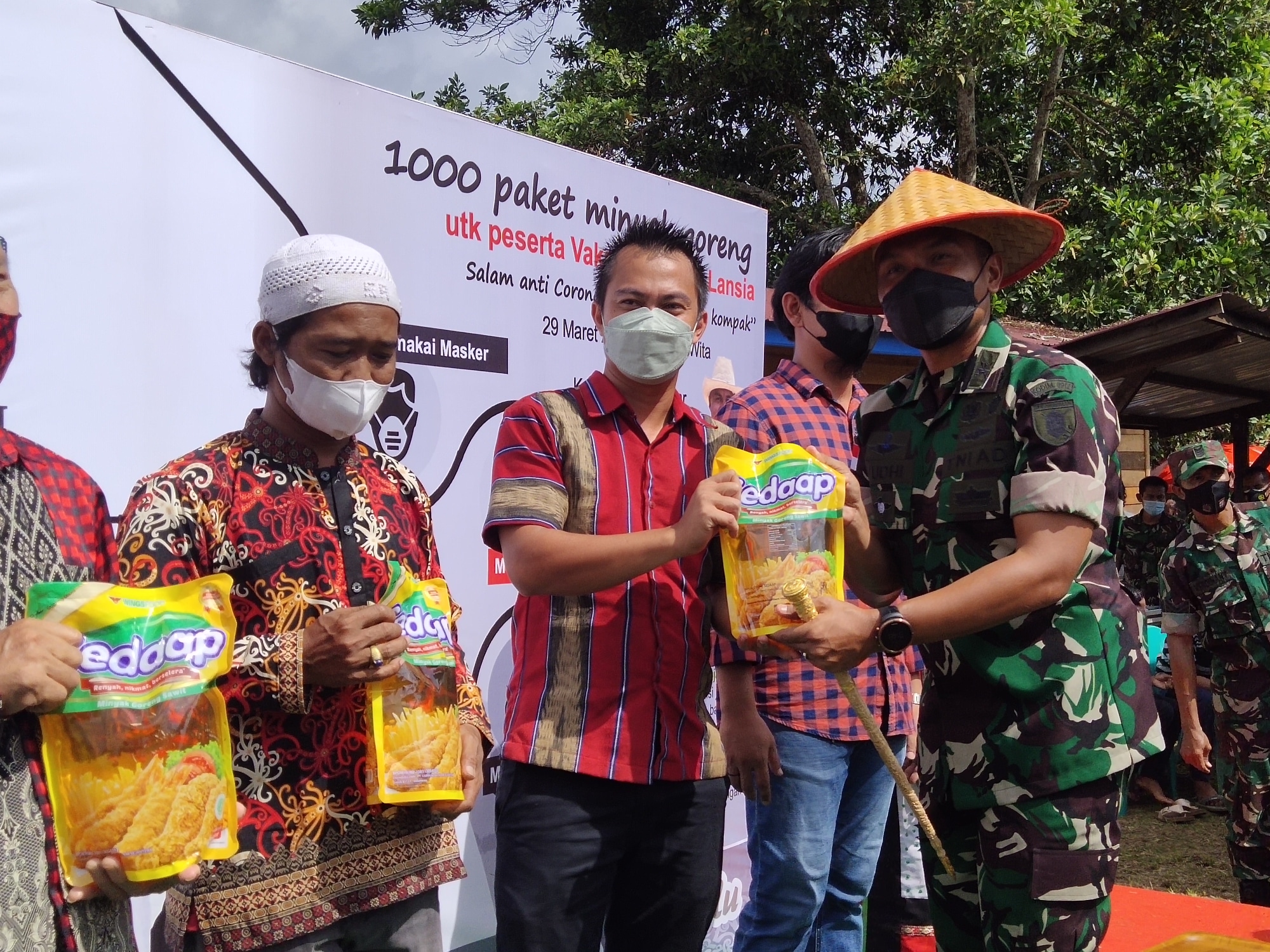 Kodim 0912/Kbr Canangkan Kampung Sendawar Sebagai Kampung Pancasila