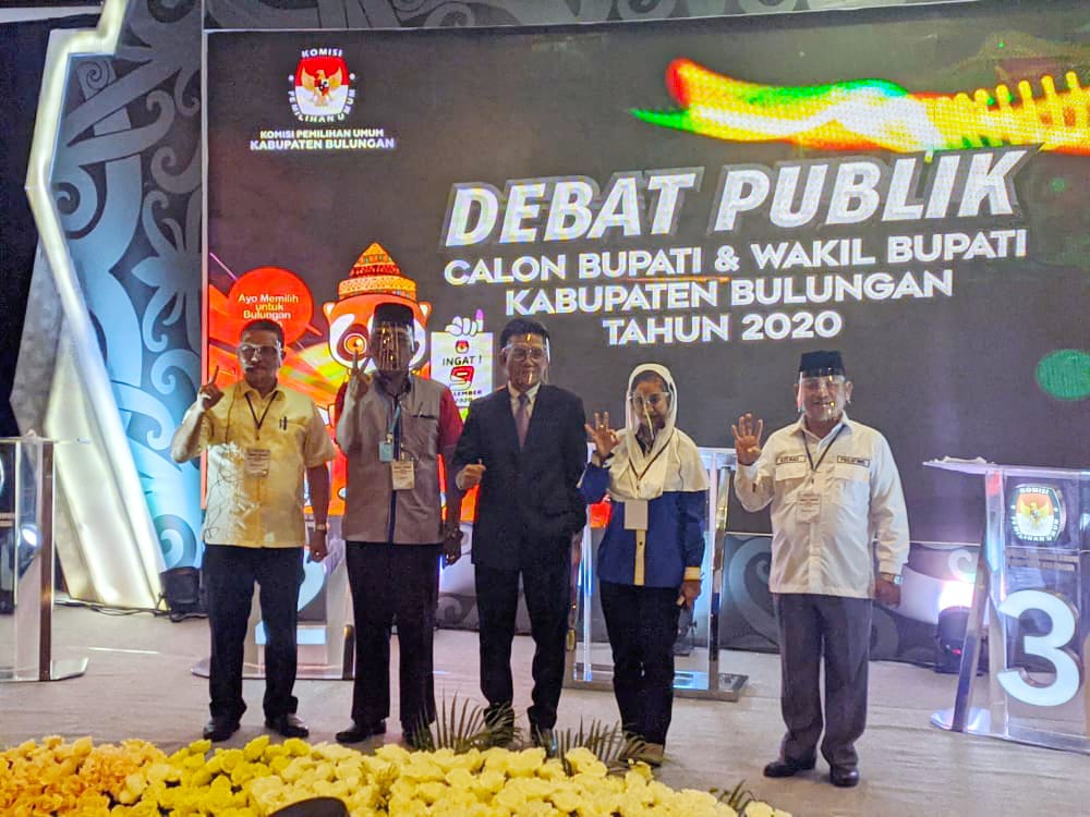 KPU Bulungan Bakal Lakukan Evaluasi Pasca Debat Publik Pertama, Moderator Orang Berbeda