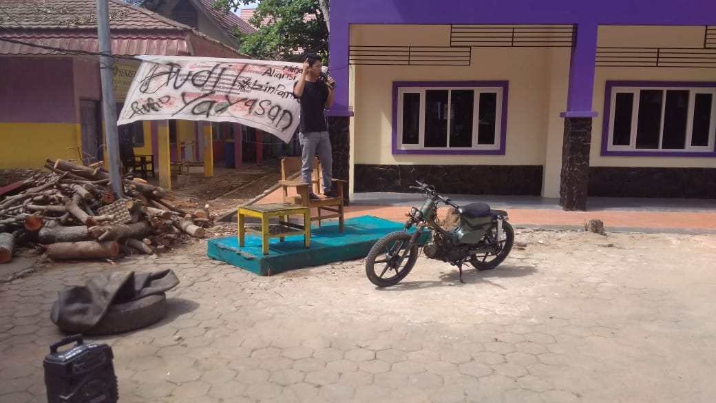 Mahasiswa Unikarta yang Ikut Demo Tidak Sampai Puluhan, Begini Alasannya