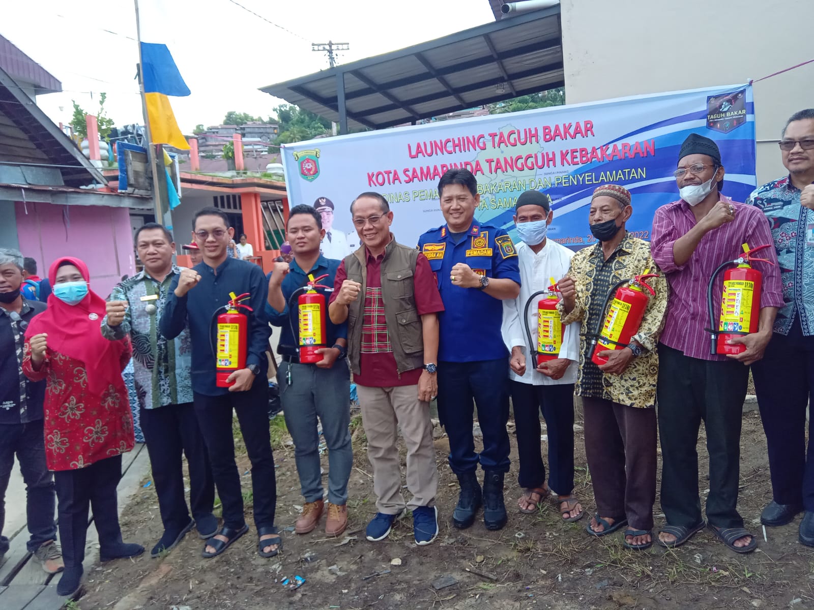 Luncurkan Program Tangguh Bakar, Dinas Damkar Pasang Hidran Kering di Kawasan Padat Penduduk