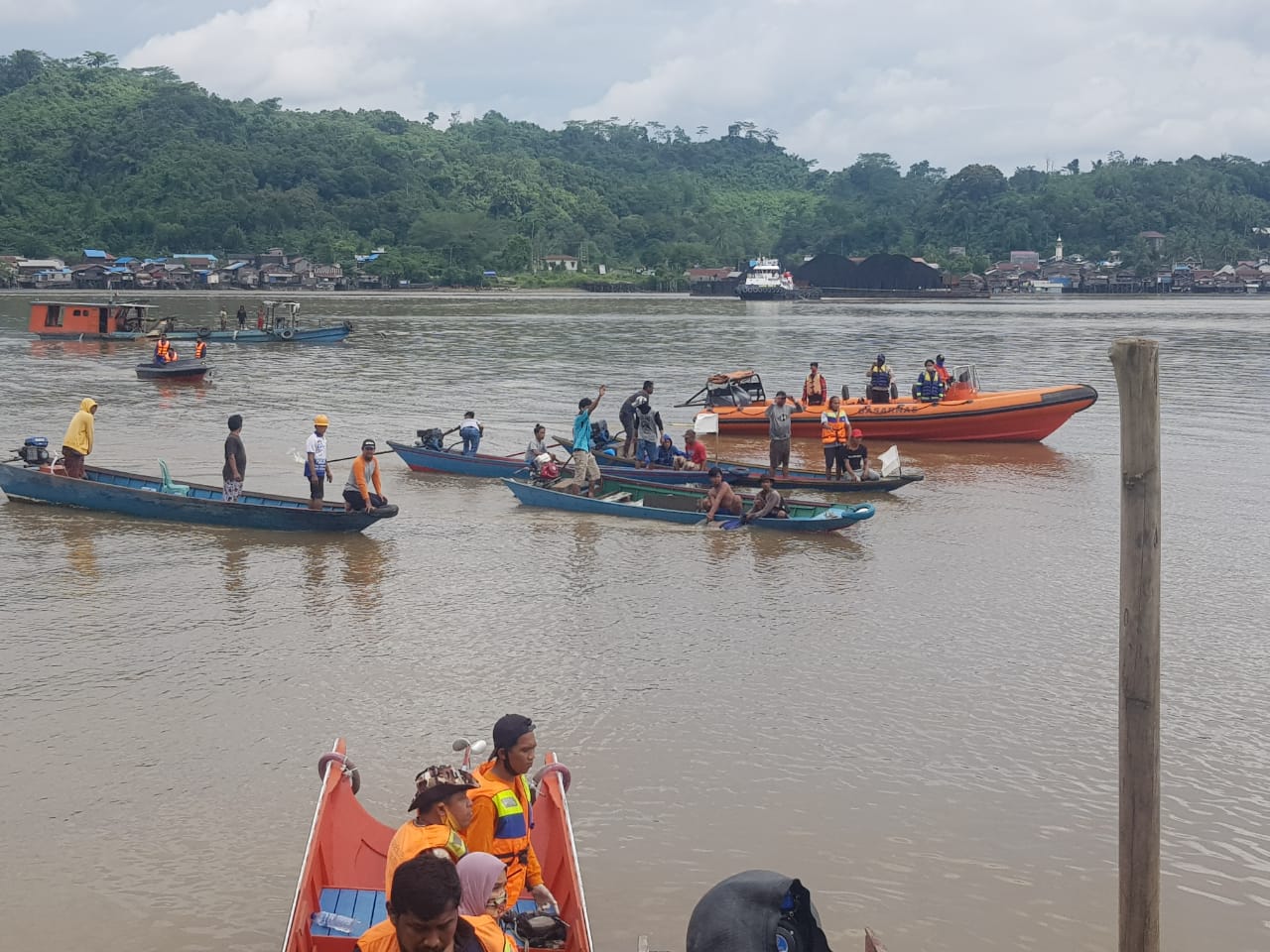 Tim SAR Gabungan Berhasil Temukan Ardi yang Tenggelam di Sungai Mahakam