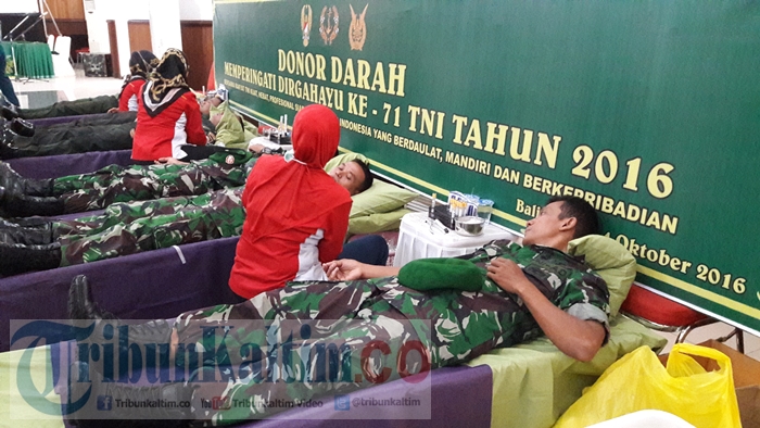 Acara Donor Darah Jelang Dirgahayu TNI, Pangdam Mengaku Kecewa Lantaran. . .