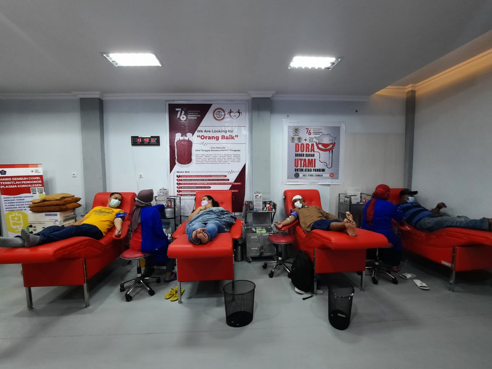 Update Stok Darah di UDD PMI Samarinda, Sabtu 4 September 2021, Aman untuk Beberapa Hari ke Depan