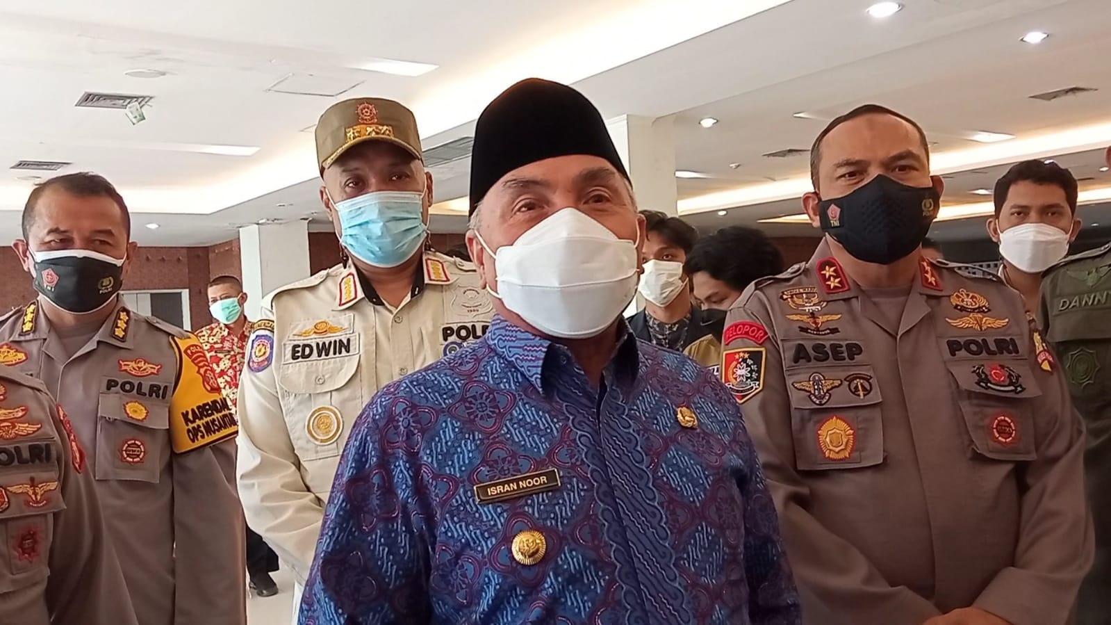 Tanggapi Varian Omicron, Gubernur Kaltim Isran Noor Harap Jadi Gelombang Terakhir