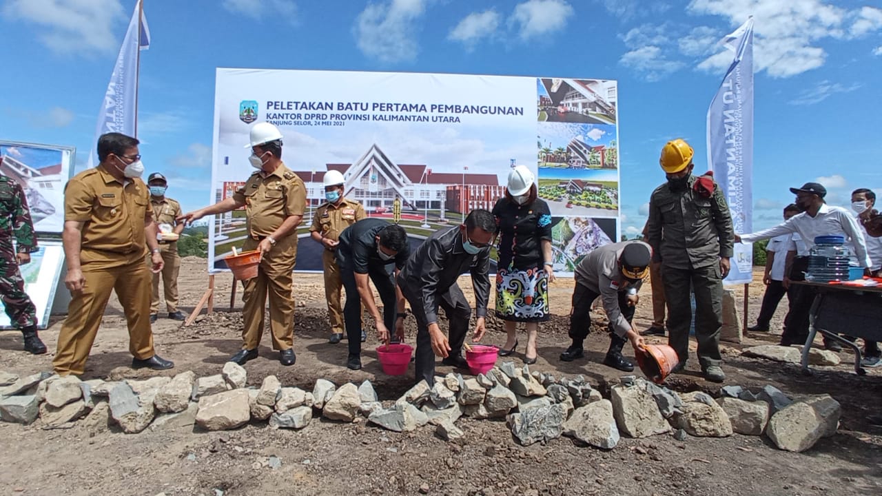 Wagub Kaltara Yansen TP Pastikan Gedung Dewan Tetap Dibangun, Targetkan 2023 Selesai