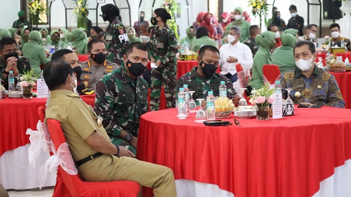 Wagub Hadi Mulyadi Sambut Pangdam VI Mulawarman yang Baru