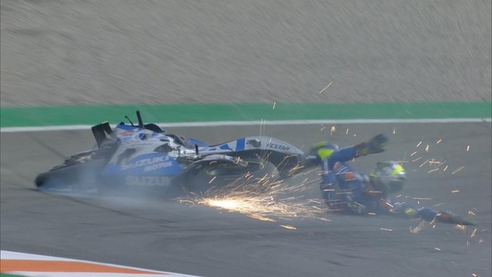 Hasil FP2 MotoGP Valencia 2020, Joan Mir Kecelakaan, Ducati Mendominasi, Jadwal Kualifikasi Hari Ini