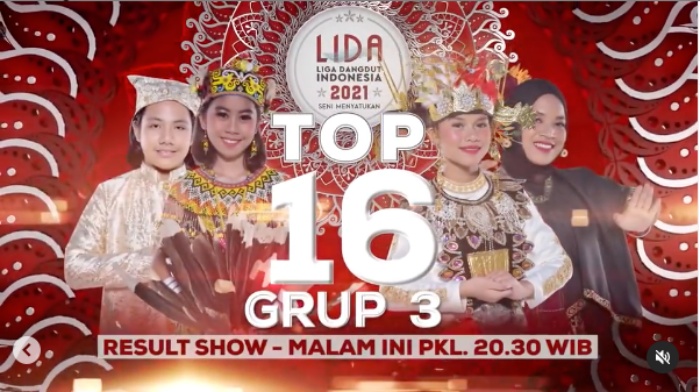 Hasil LIDA Top 16 Grup 3, Siapa Tersenggol? Evi Panen SO, Adei Polling Tertinggi, Duta yang Lolos