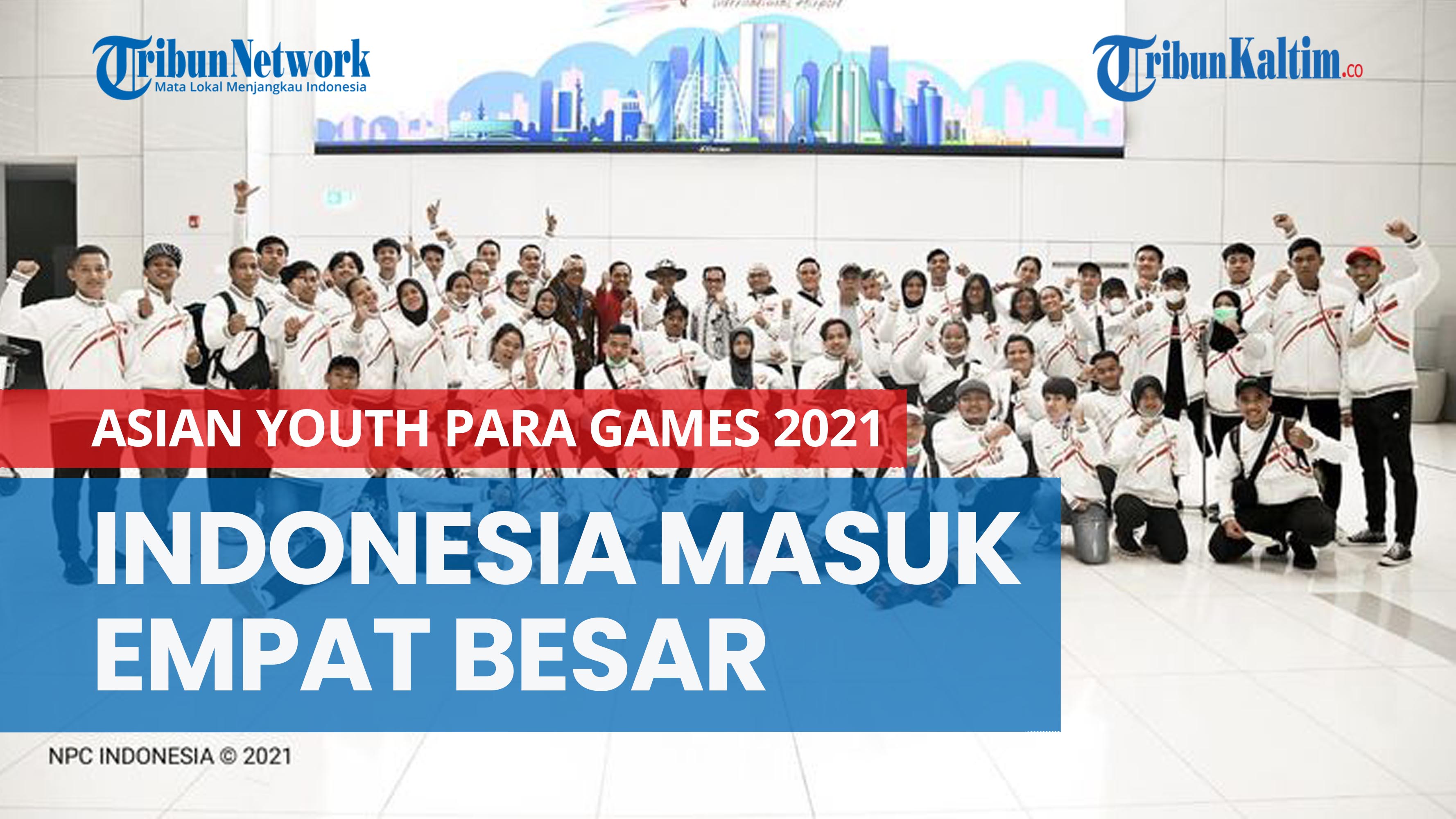 NEWS VIDEO Indonesia Masuk Empat Besar Asian Youth Para Games Bahrain 2021