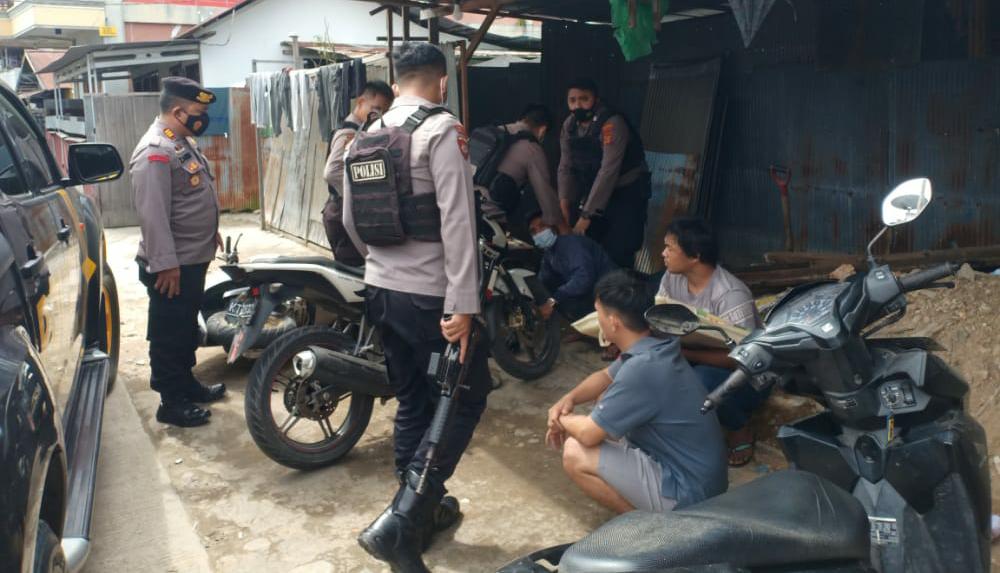 Sat Samapta Polresta Samarinda Ringkus Empat Pemuda Bawa Sabu