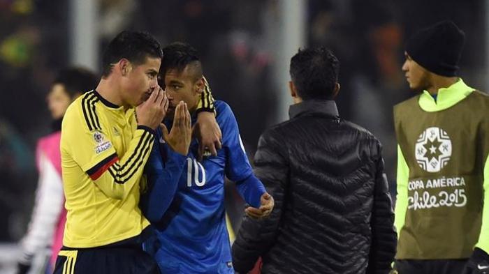 Neymar Kena Denda Rp 110 Juta dan Absen 4 Laga Copa America 2015