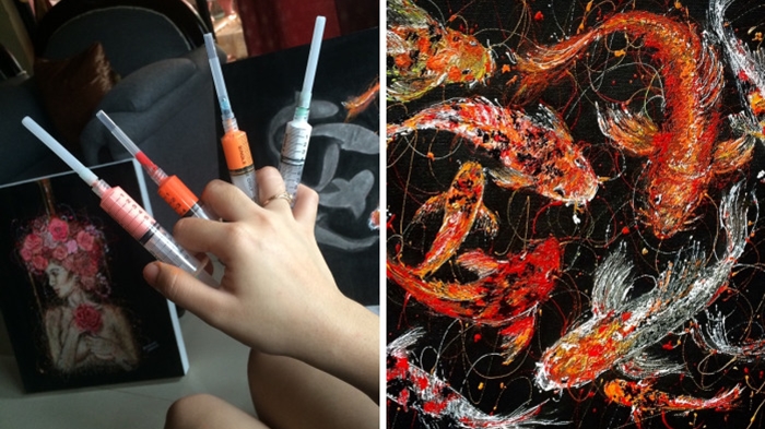 Bukan Pakai Kuas, Perawat Ini Justru Gunakan Alat tak Terduga, Lihat Hasilnya Bikin Wow!