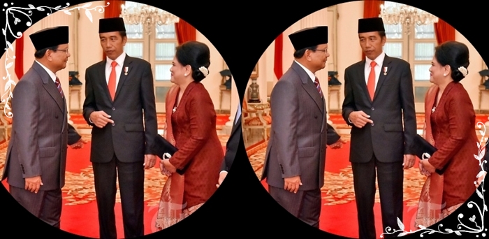 Keakraban saat Pelantikan Gubernur Jakarta, Ada Apa Nih Ibu Iriana Tertawa Saat Bertemu Prabowo?