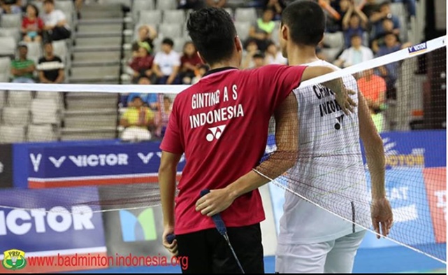 Fuzhou China Open 2018 - Menangi Duel Kontra Jonatan Christie, Anthony Ginting ke Perempat Final
