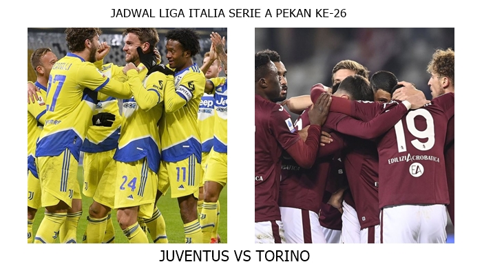 Jadwal Liga Italia Serie A: Juventus vs Torino, Langkah Jauhi Atalanta, Simak H2H dan Prediksi Skor