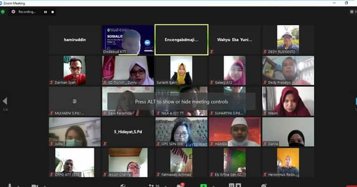 Optimalisasi Layanan Teknologi Pendidikan, Disdikbud KTT Sosialisasi Aktivasi Akun Pembelajaran