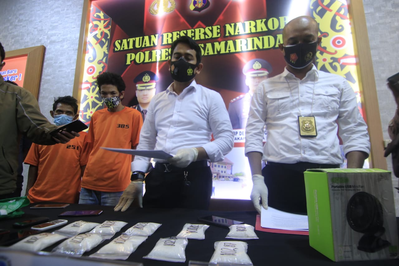 Kurir Sabu di Samarinda Diimingi Nikah Sama Perempuan Pemilik Barang Haram