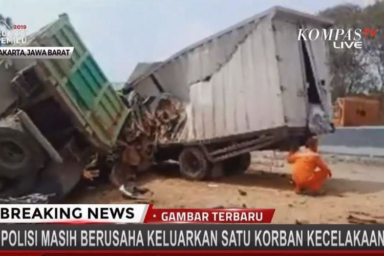 Kronologi Lengkap, Korban hingga Keanehan di Kecelakaan Tol Cipularang, 1 Kendaraan Tampak Utuh