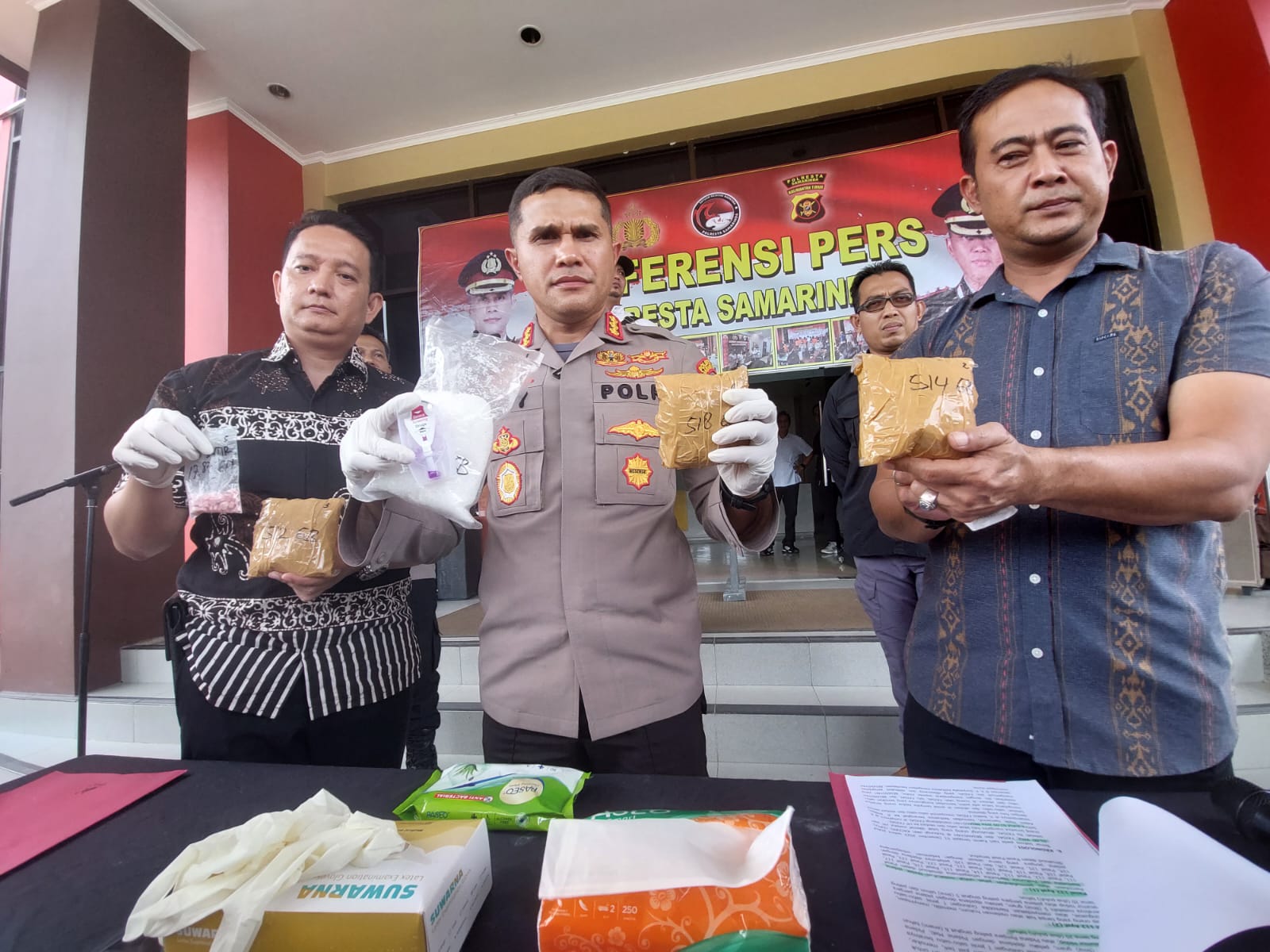 Fakta Baru Jaringan Pengedar Sabu 2 Kilogram di Samarinda, Pelaku 3 Orang, Satu Berhasil Kabur