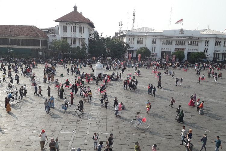 Libur Lebaran, Pengunjung Museum Sejarah di Kota Tua Membludak