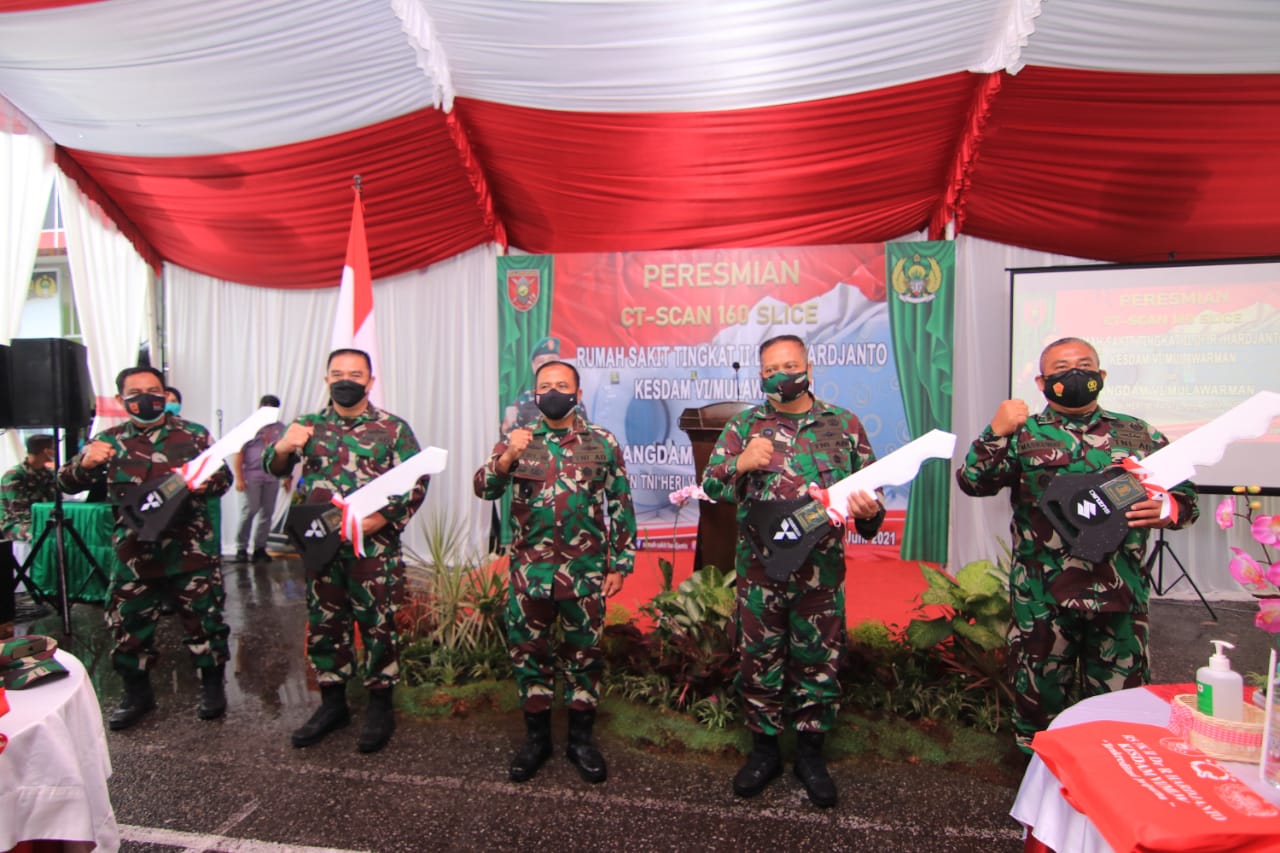 Kodam VI Mulawarman Terima Bantuan 10 Unit Kendaraan Dinas dari Kasad