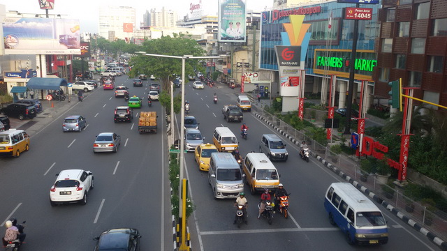 Pascapenetapan Siaga Satu, Lalu Lintas Kota Minyak Tetap Ramai Lancar
