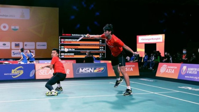 Live Streaming Badminton Asia Team Championships 2022 Hari Ini, Indonesia vs India, Leo/Daniel MD 1