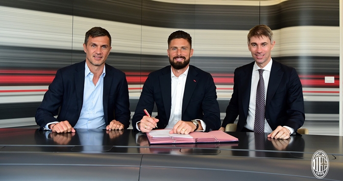 Capai Kata Sepakat, AC Milan Perpanjang Kontrak Olivier Giroud Hingga 2024