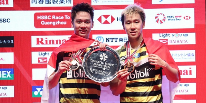 Final Japan Open 2018, Raih Juara Kevin/Marcus Jadi Finalis Paling Berhasil Meredam Permainan Lawan