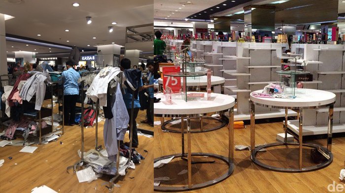 Jelang Ditutup, Matahari Mall di sini Diskon 75 Persen, Sadisnya Kelakuan Pemburu Diskon