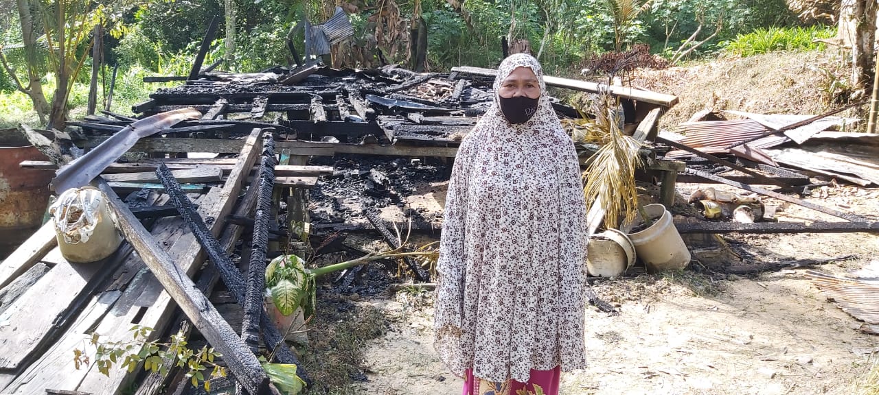 Asyik Dengarkan Musik, Pria di Balikpapan Utara Tak Tahu Rumahnya Terbakar