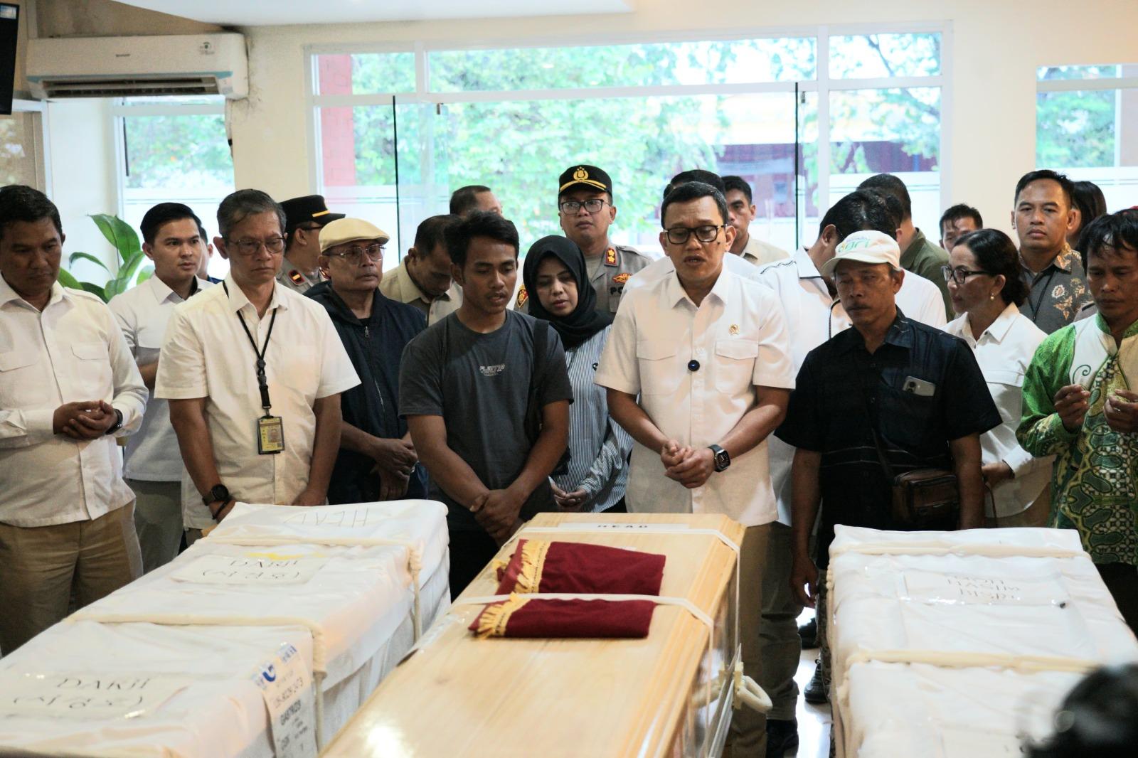 BPJS Ketenagakerjaan Serahkan Santunan Kematian untuk Keluarga PMI Musthakfirin