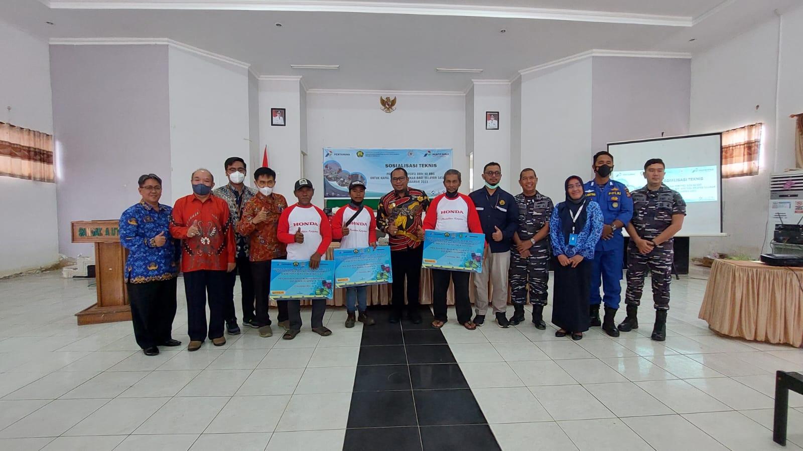 Ratusan Nelayan di Kutim Terima Bantuan Mesin, Alih Energi dari BBM ke BBG