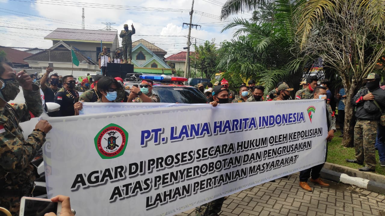 Lahan Pertanian Diserobot Perusahaan Tambang di Samarinda, Ratusan Massa Mengadu ke DPRD Kaltim