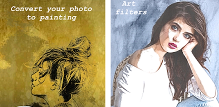 Coba Aplikasi Edit Foto Paint Photo Editor - Art Filters untuk Terlihat Seperti Kartun Lucu