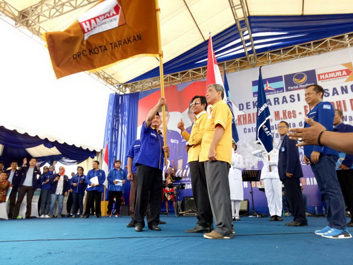Ada Konflik Internal, Partai Hanura Pasangan Balon Oke Diberikan Waktu Sampai Jam 12 Malam