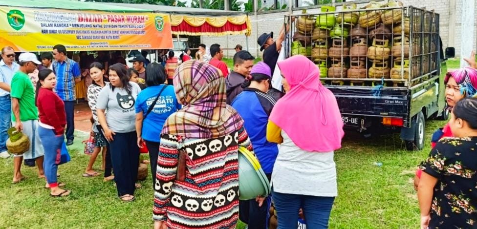 Daftar Harga Sembako Pasar Murah di Kutai Barat Menjelang Natal dan Tahun Baru 2022
