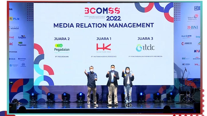 Pegadaian Sabet 2 Penghargaan di Ajang BCOMSS Award 2002