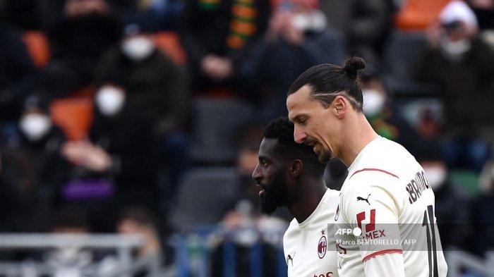 HASIL Liga Italia: AC Milan ke Puncak Klasemen Usai Cukur Venezia Lord Ibra Buka Keran Gol Rossoneri