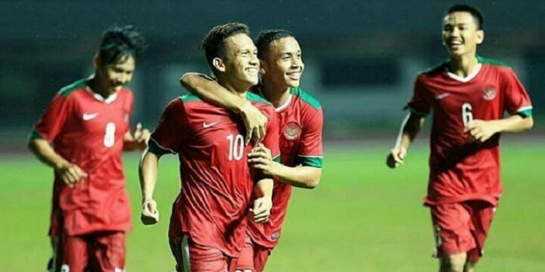 Indonesia Versus Filipina - Babak Pertama, Timnas U-19 Hujamkan Lima Gol ke Gawang Filipina