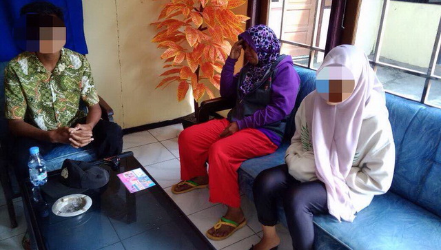 Keluarga Serahkan Pasangan Pembuang Bayi di Sungai Mahakam kepada Polisi