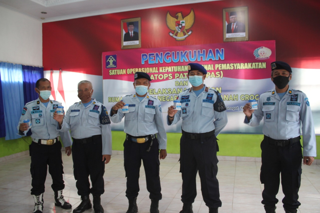 Antisipasi Penyalahgunaan Narkotika, Rutan Tanah Grogot Tes Urine Pegawai dan Warga Binaan