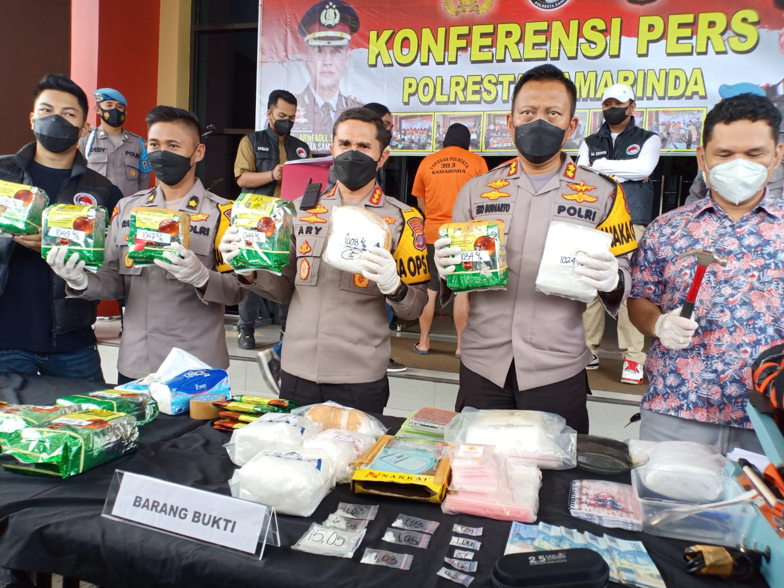 Antisipasi Peredaran Narkotika, Polresta Samarinda Akan Perketetat Setiap Jalur Masuk Kota Tepian