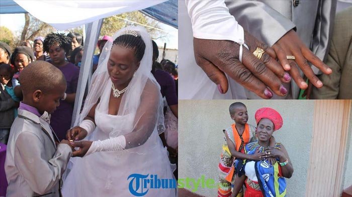 Bikin Heboh, Mengaku Cinta karena Hal ini, Bocah 9 Tahun Nikahi Wanita 63 Tahun Beranak Lima