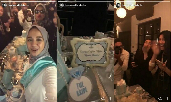 Surprise! Diam-diam, Zaskia Sungkar Cs Beri Jamuan Ini kepada Bella Jelang Pernikahannya