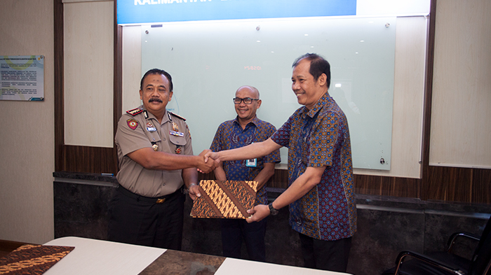 Perkuat Sinergitas PLN Kerjasama dengan Polda Kaltim