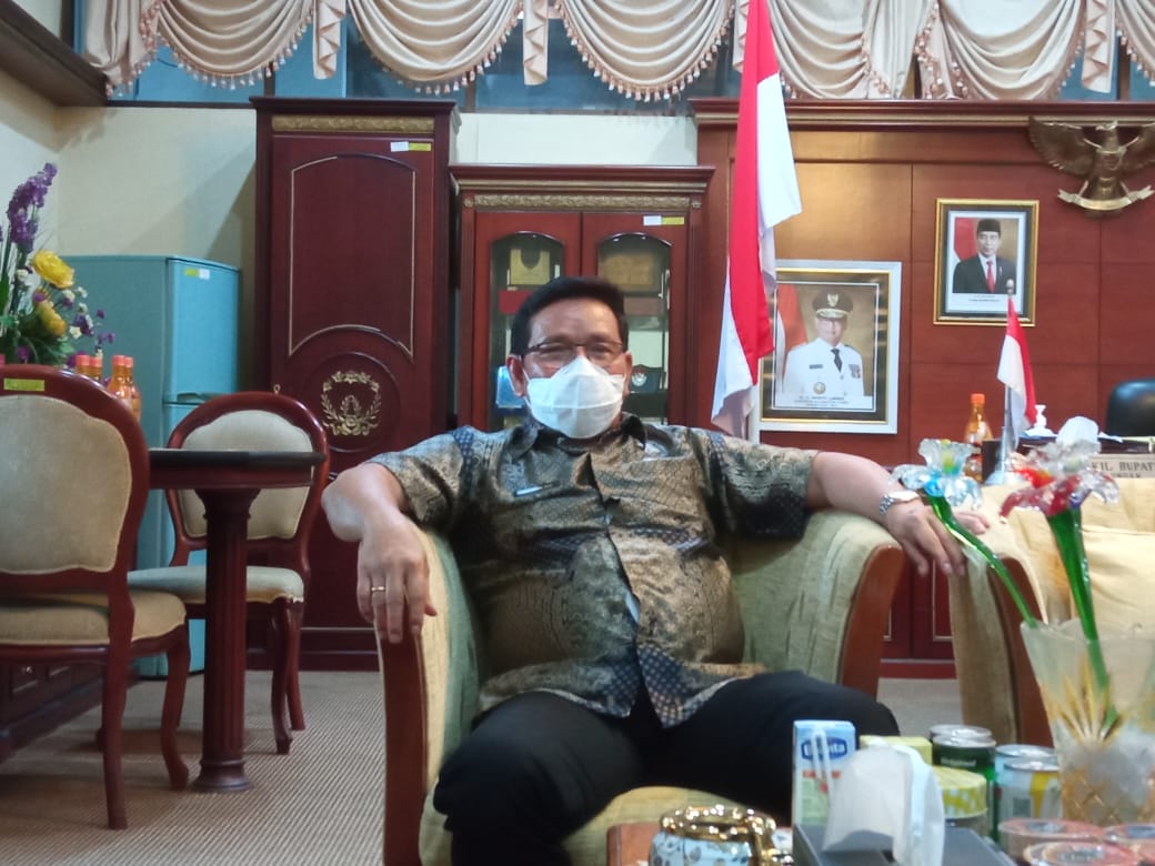 Plt Bupati Bulungan Ingkong Ala Siap Divaksin Covid-19, Beri Jaminan pada Masyarakat Vaksin Aman