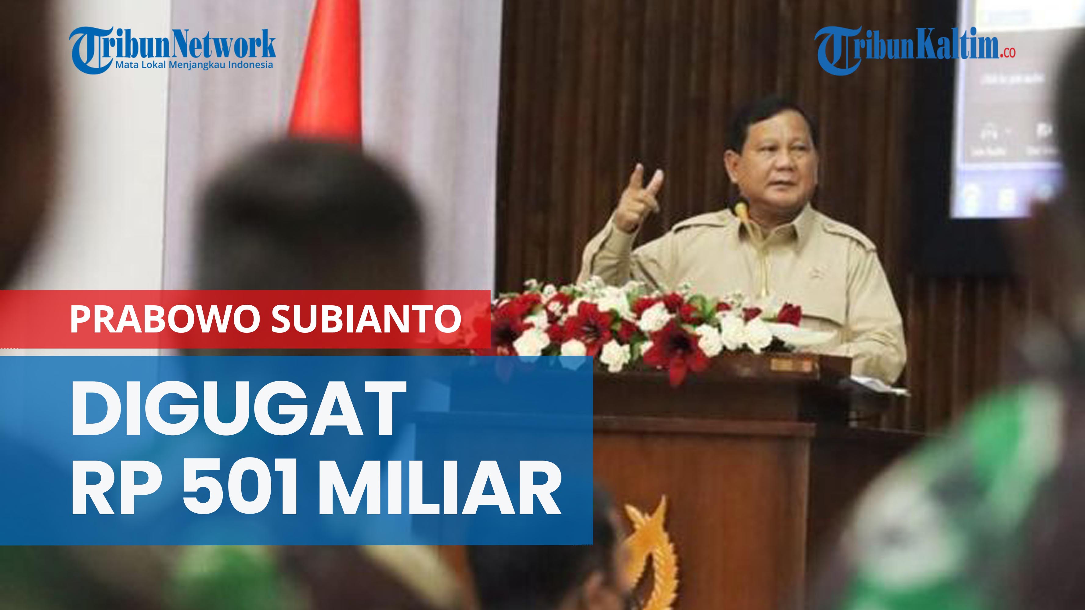 NEWS VIDEO Prabowo Subianto Digugat Rp 501 Miliar oleh Eks Ketua DPC Gerindra Blora
