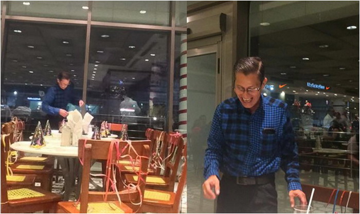 Pria Ini Merayakan Ulang Tahunnya, tapi tak Ada yang Datang, Reaksi Pengunjung Restoran Mengharukan
